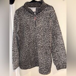 Women’s Weatherproof Charcoal Quarter Zip Sweater